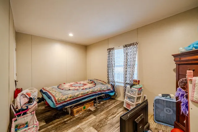 a view of a room with toys