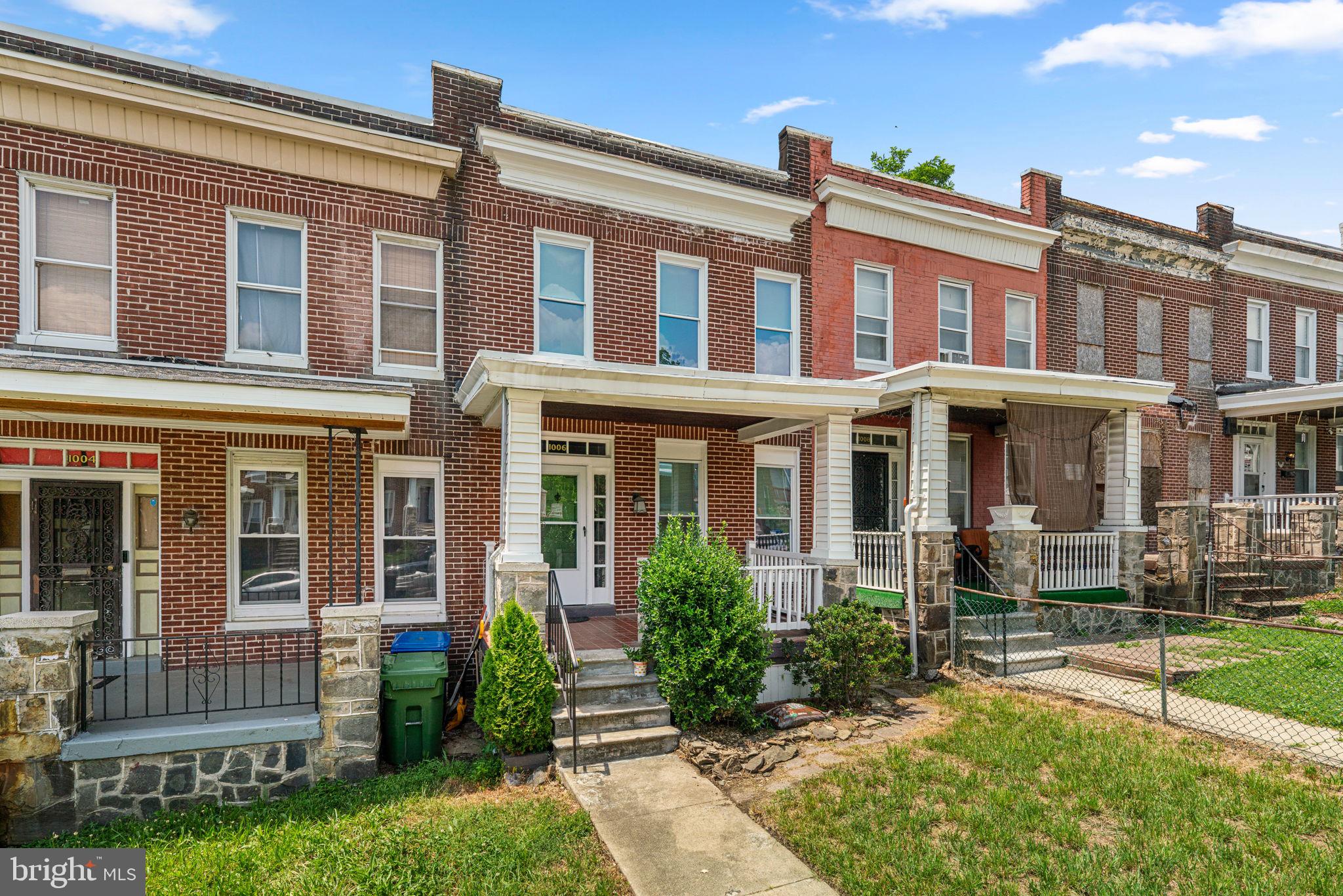 1006 North Rosedale Street Baltimore, MD 21216 - Photo 1 of 34 Exterior Front
