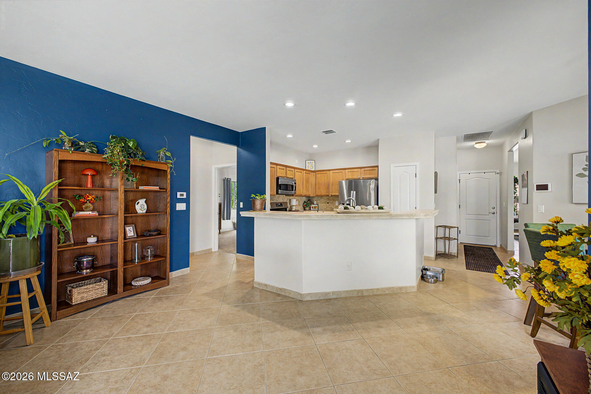 3664 East Northern Dancer Road Tucson, AZ 85739 - Photo 11 of 42 Open Concept Kitchen and Living Area