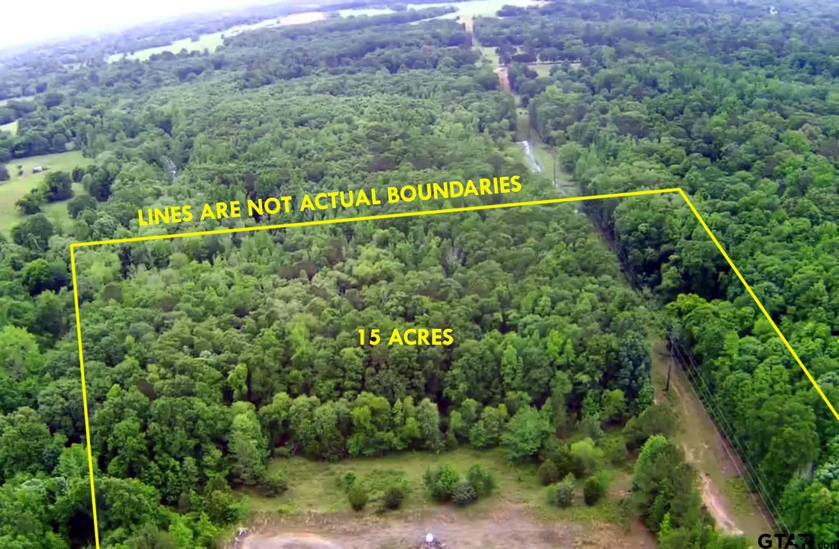 Tbd 15-acres Tbd 15-acres Locust Road Gilmer, TX 75645 - Photo 8 of 8 an aerial view of a houses with a lush green forest