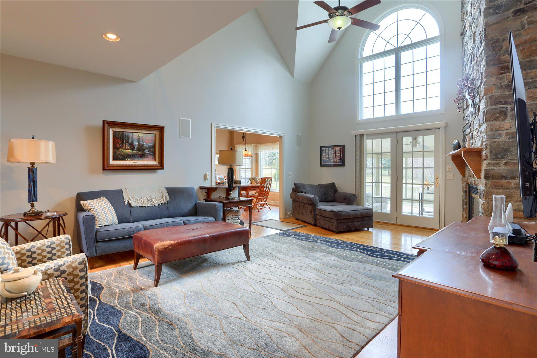 210 South Grantham Road Dillsburg, PA 17019 - Photo 19 of 56 a bedroom with furniture and a large window