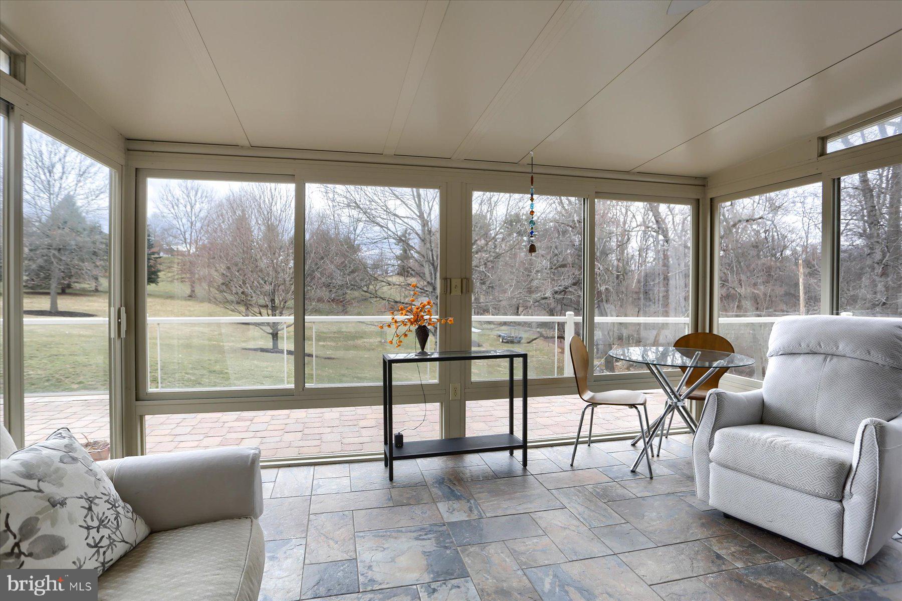 210 South Grantham Road Dillsburg, PA 17019 - Photo 21 of 56 a living room with furniture and a floor to ceiling window