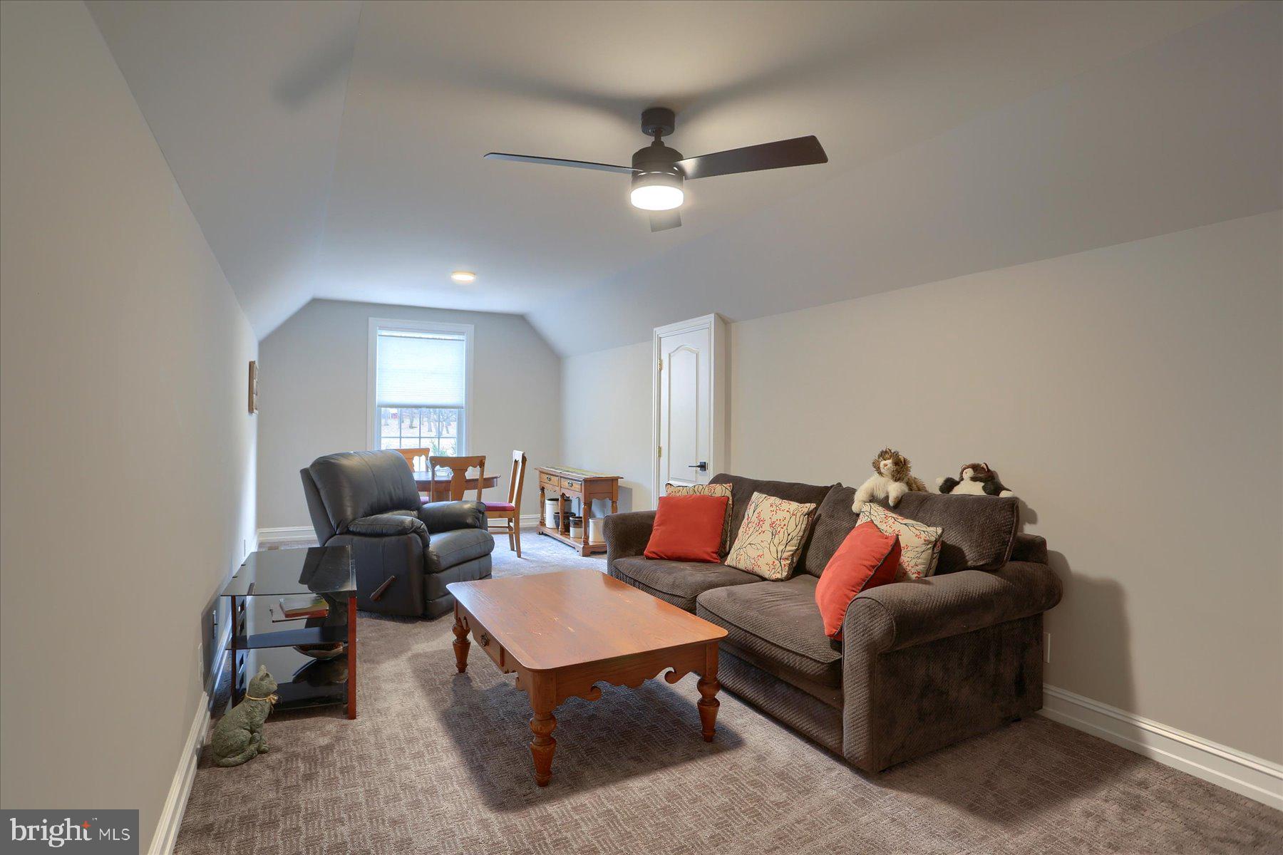 210 South Grantham Road Dillsburg, PA 17019 - Photo 34 of 56 a living room with furniture and a ceiling fan