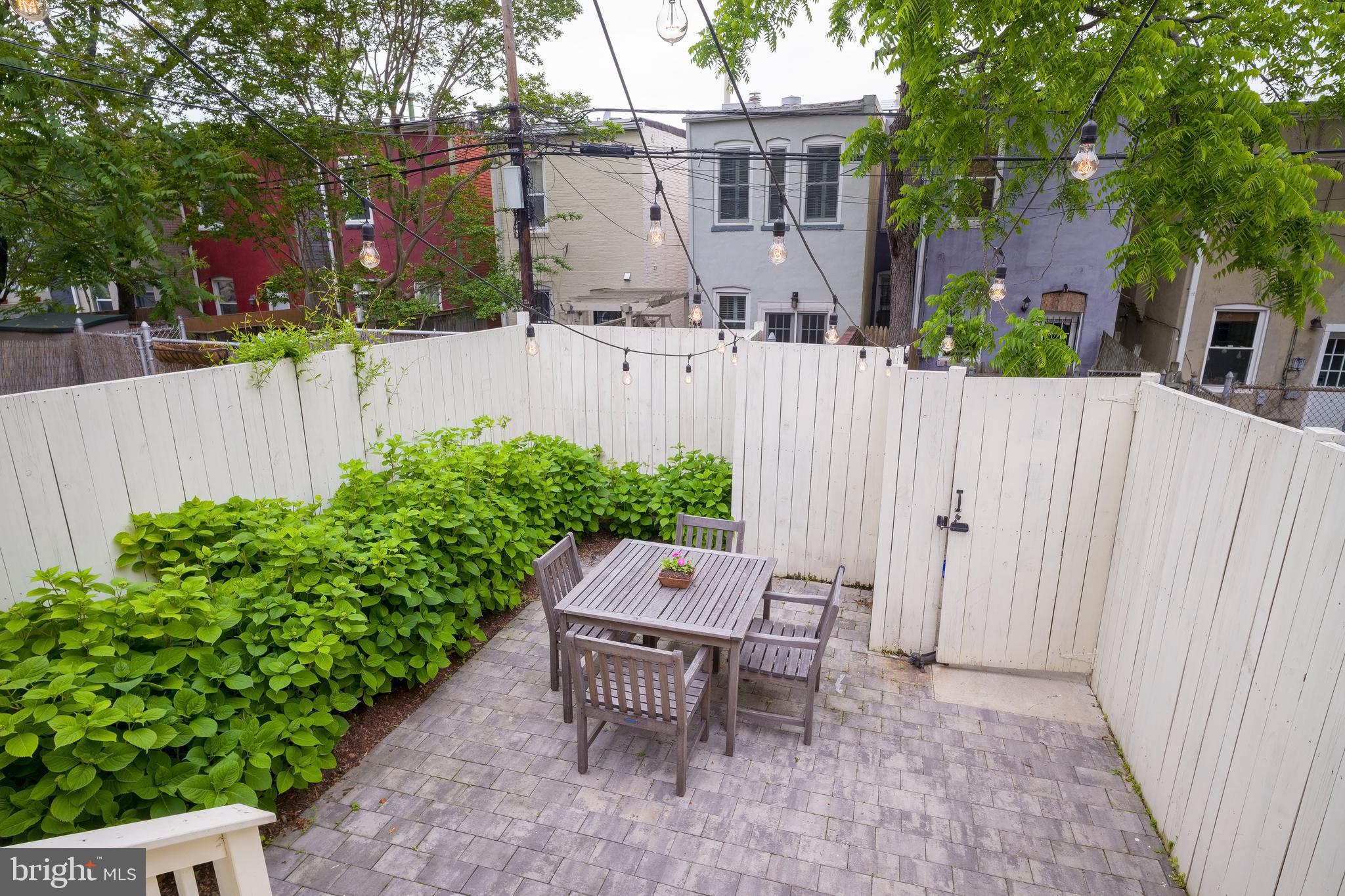 1328 E Street Northeast Washington, DC 20002 - Photo 25 of 34 Tranquil and charming patio