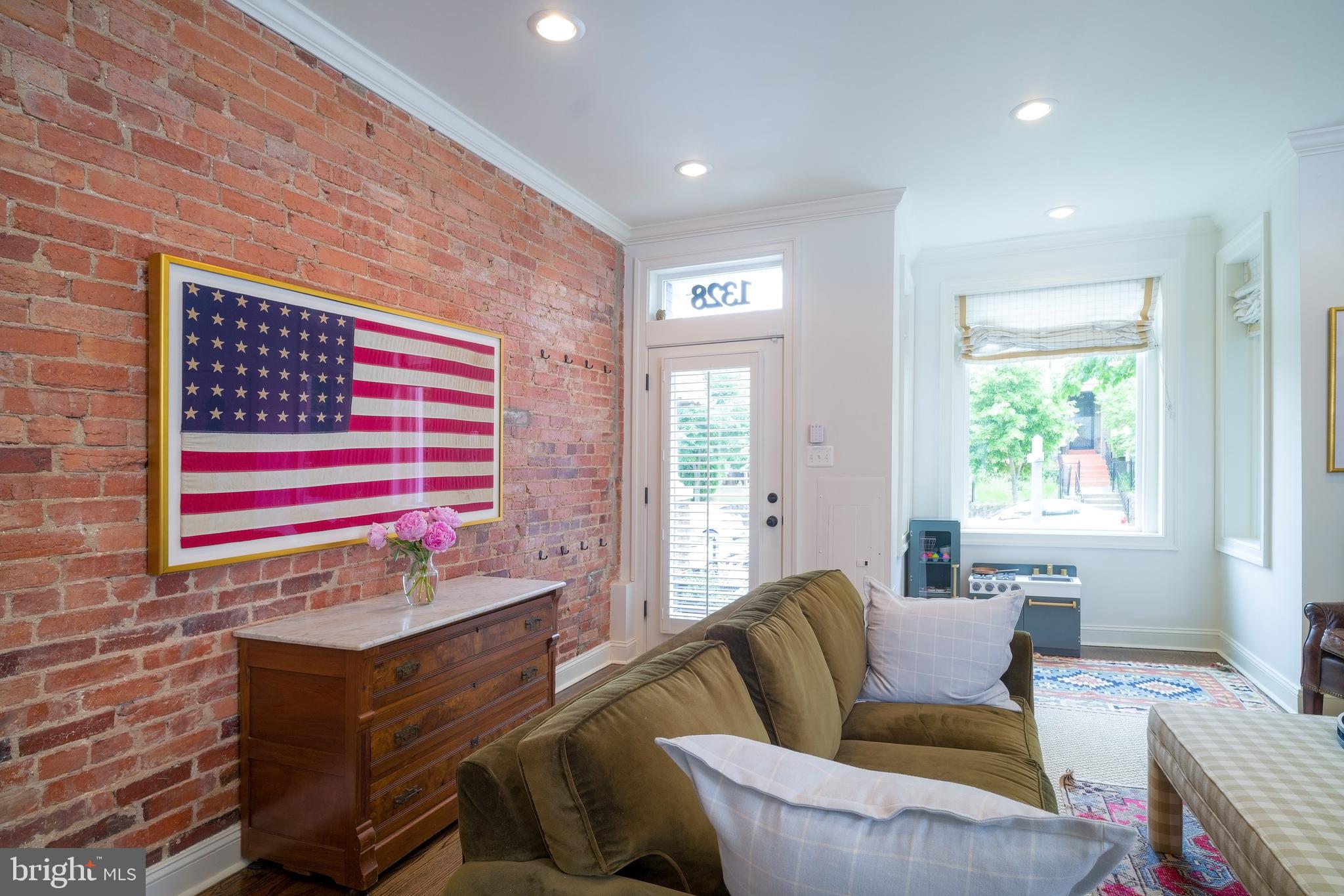 1328 E Street Northeast Washington, DC 20002 - Photo 4 of 34 Bright and cheerful living room.