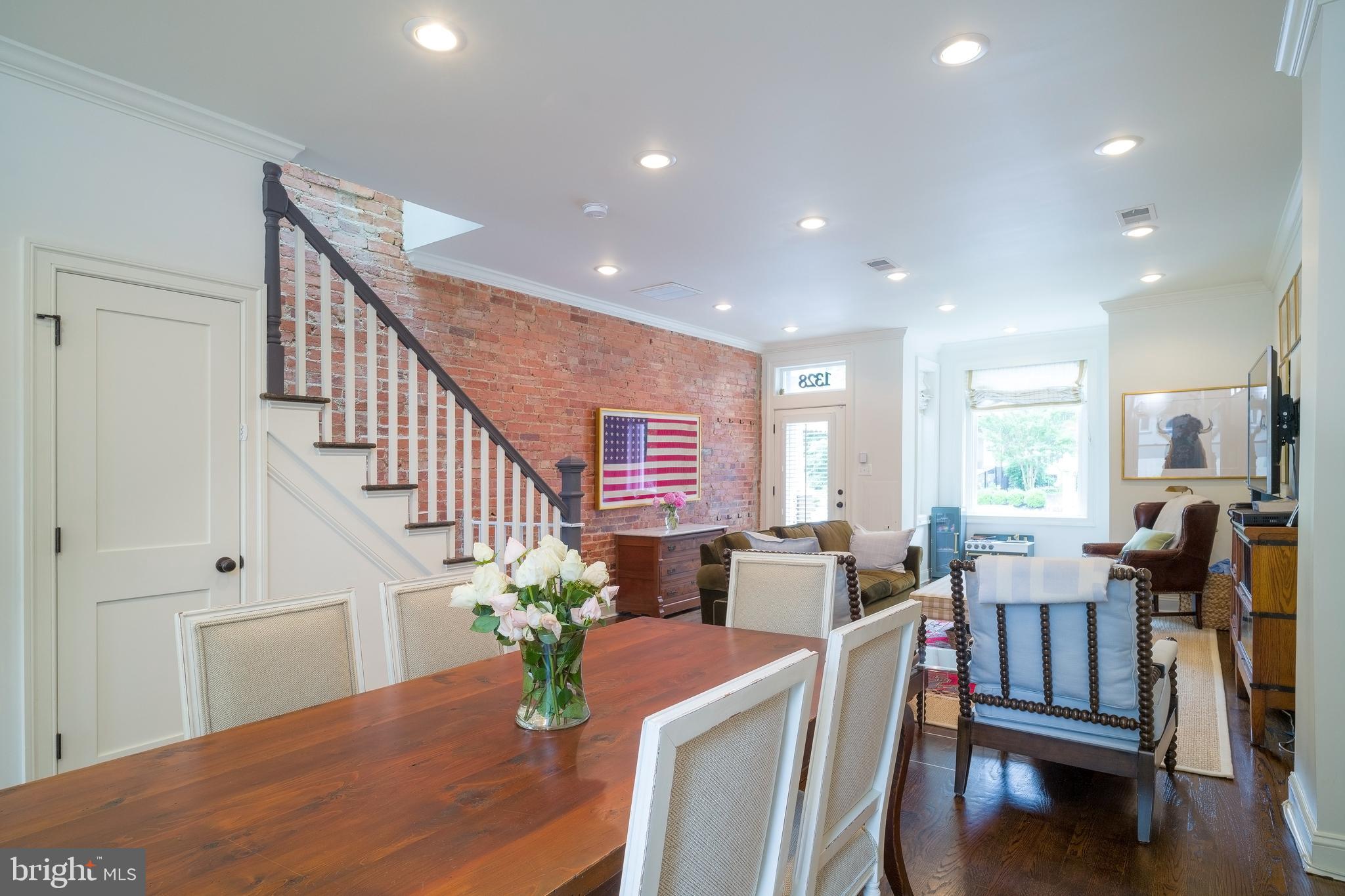 1328 E Street Northeast Washington, DC 20002 - Photo 6 of 34 Separate space for a dining table.