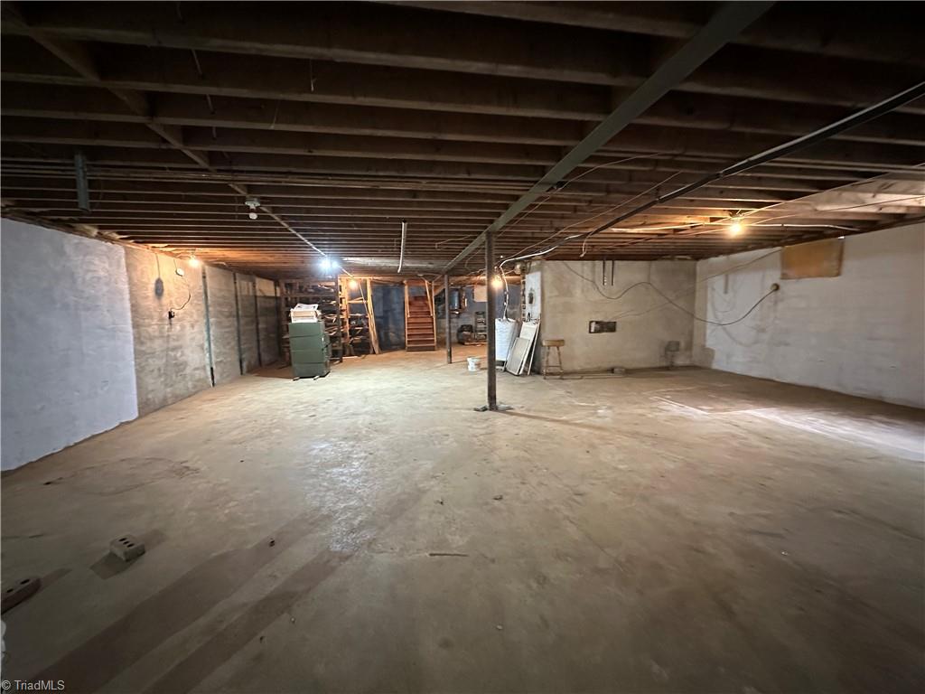 844 Rainbow Road Advance, NC 27006 - Photo 24 of 43 Full unfinished basement.