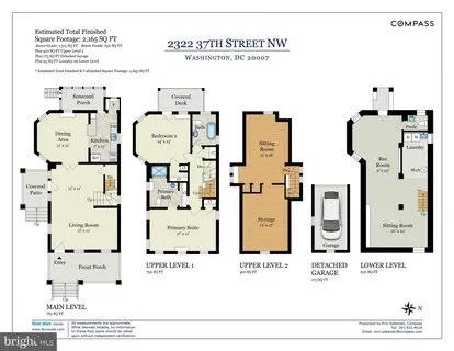 $1,449,000 | 2322 37th Street Northwest, Washington, DC 20007