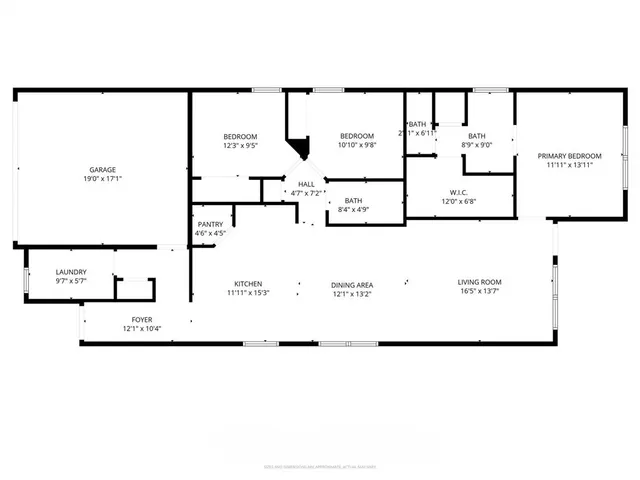 a picture of a floor plan