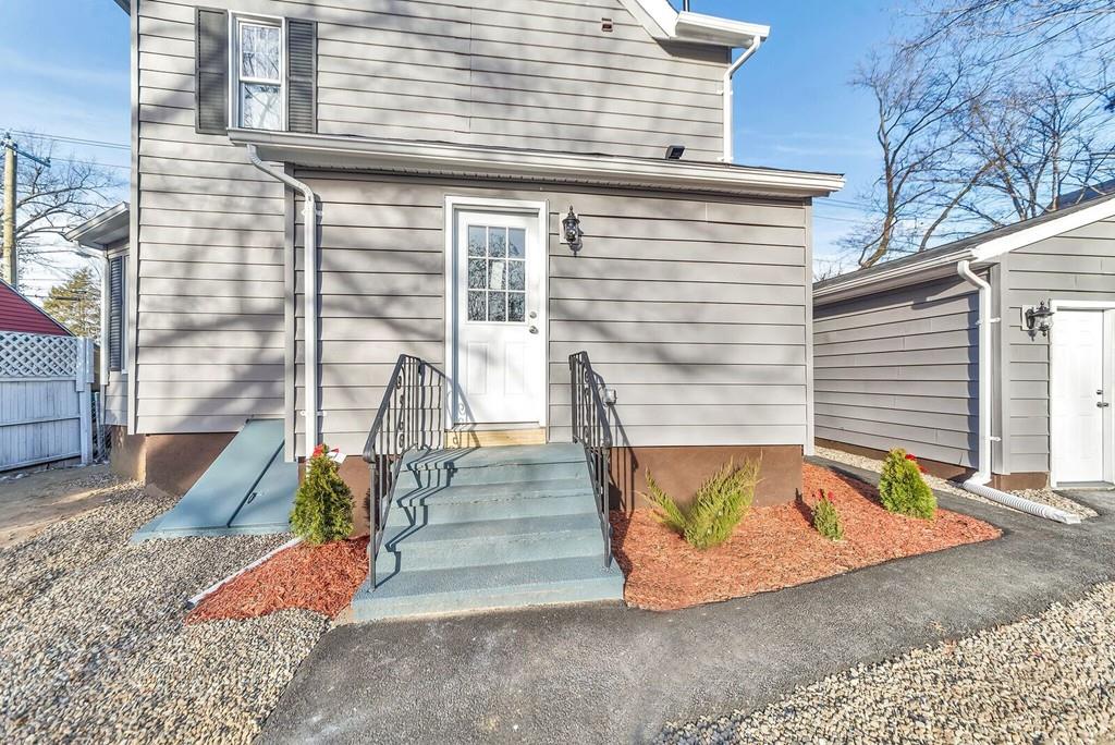 402 Allen Street Springfield, MA 01118 - Photo 27 of 28 an aerial view of a house with a swimming pool
