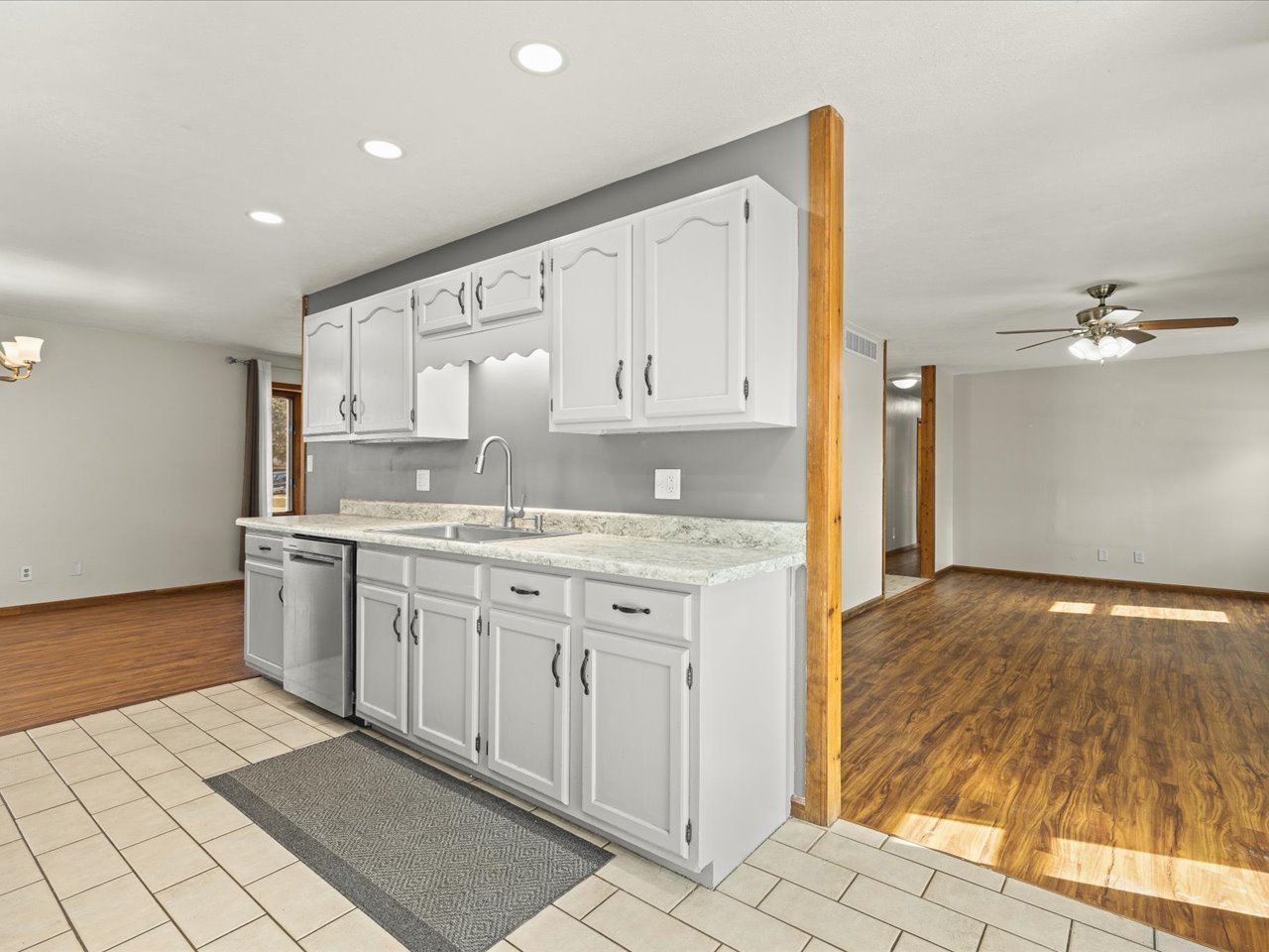 4361 Pfister Lane Roscoe, IL 61073 - Photo 11 of 41 a kitchen with stainless steel appliances granite countertop a sink and cabinets