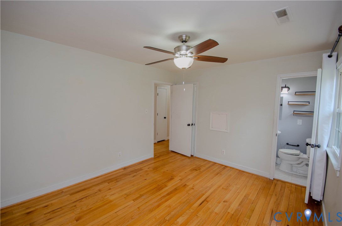 2231 Fall Line Drive Powhatan, VA 23139 - Photo 20 of 23 Unfurnished bedroom with light wood-style floors,