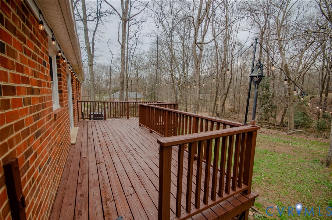 2231 Fall Line Drive Powhatan, VA 23139 - Photo 5 of 23 View of deck