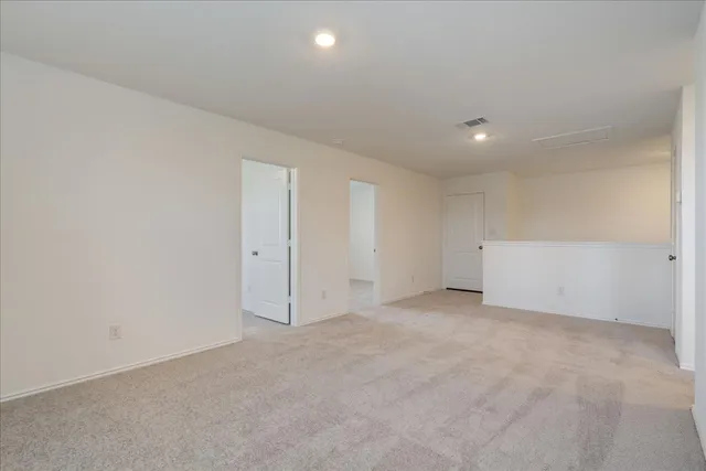 a view of empty room