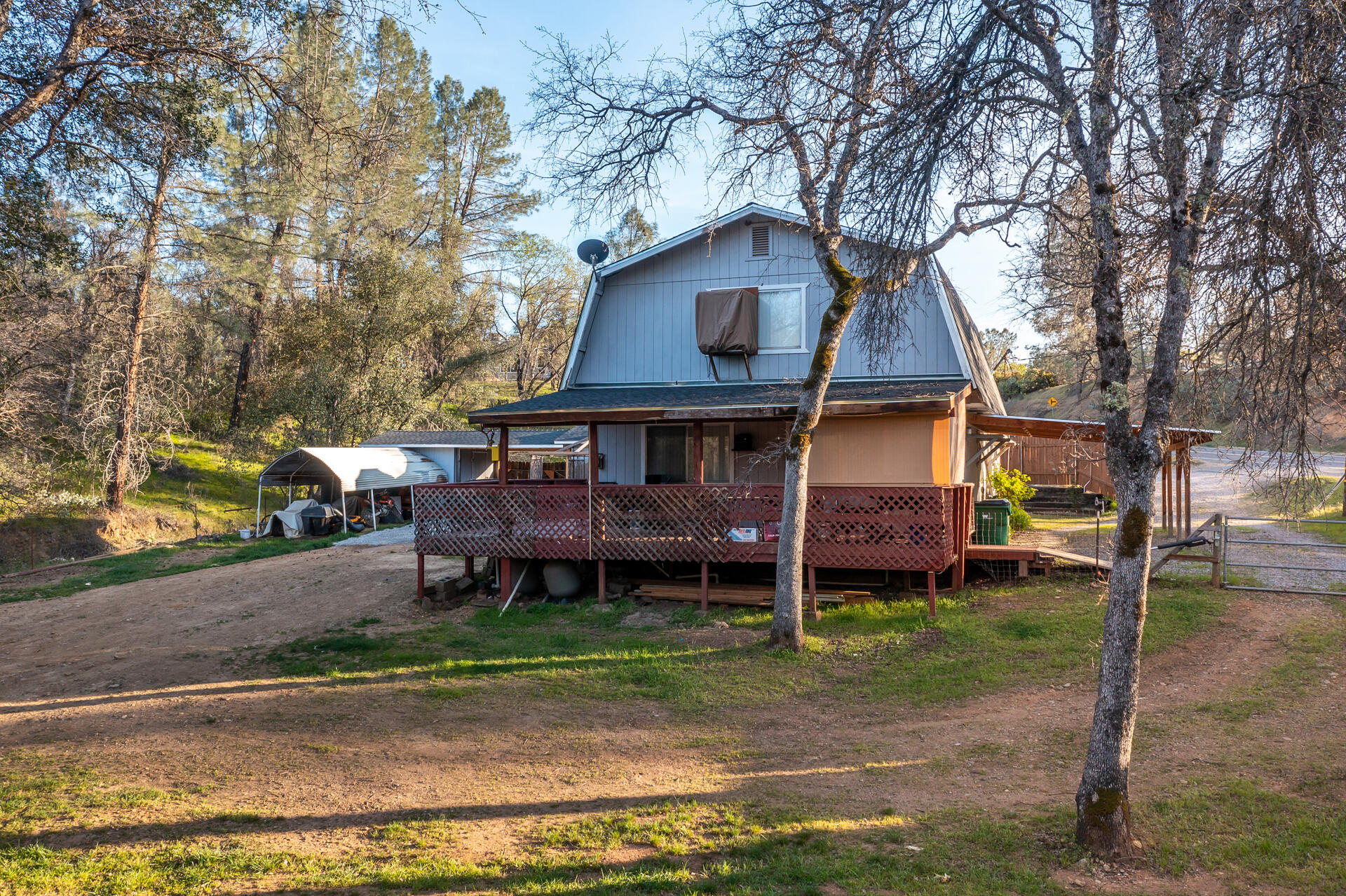 6255 Happy Valley Road Anderson, CA 96007 - Photo 19 of 21 aerial back2