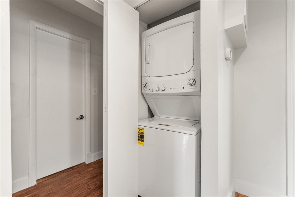 16 Clarkwood Street, Unit 2 Boston, MA 02126 - Photo 22 of 34 a utility room with dryer and washer