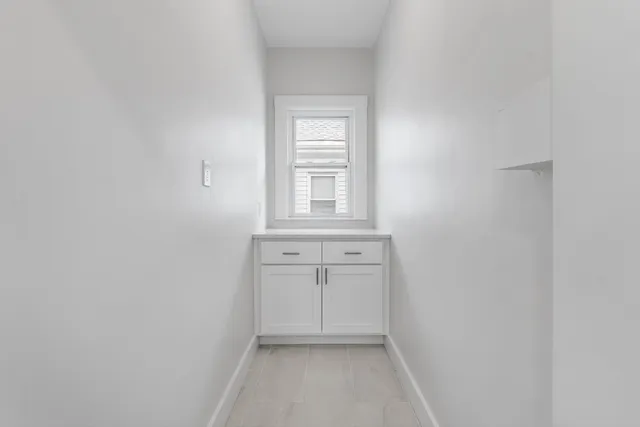 a view of empty room with window