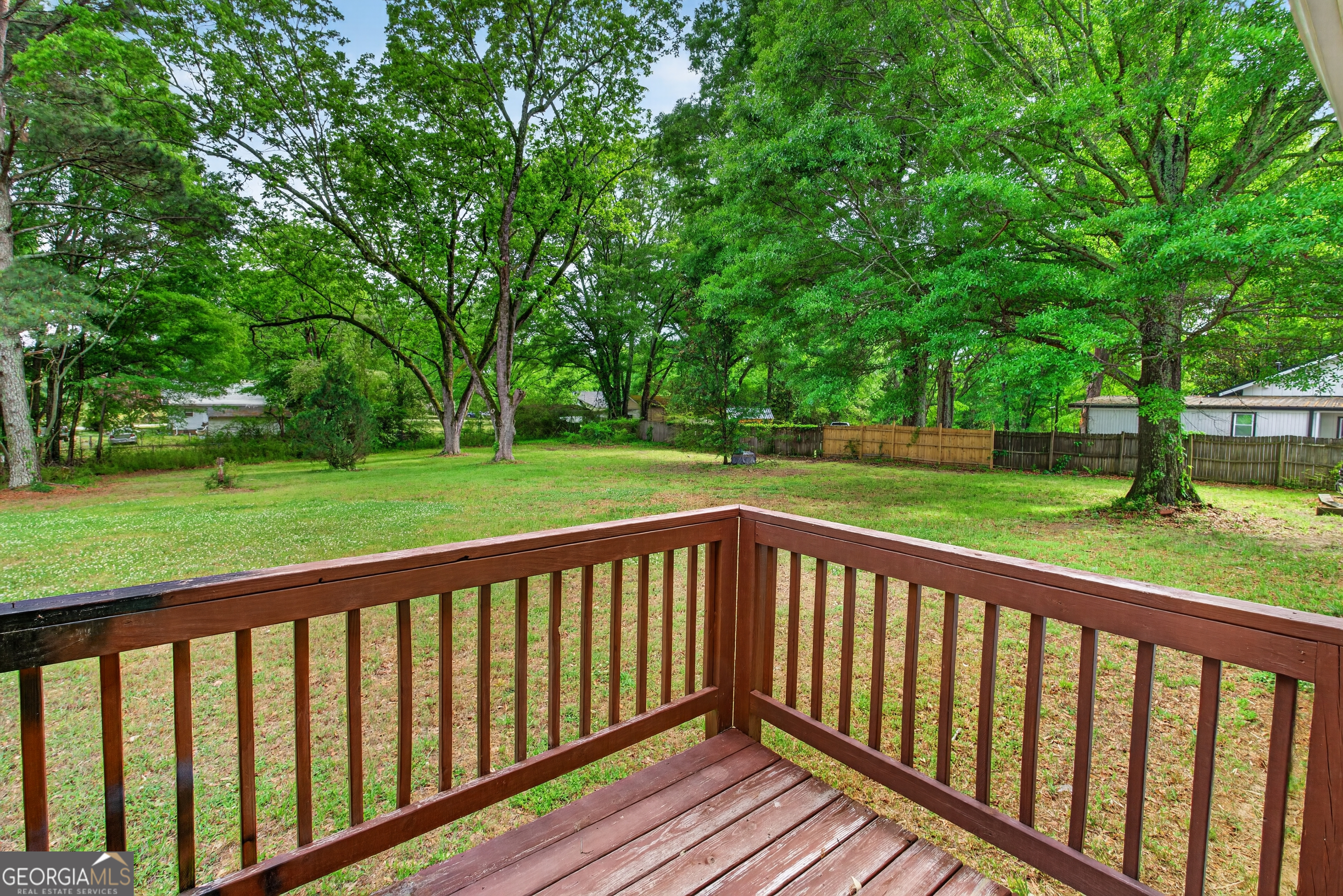 49 Milner Street Temple, GA 30179 - Photo 23 of 32 a view of deck with a yard
