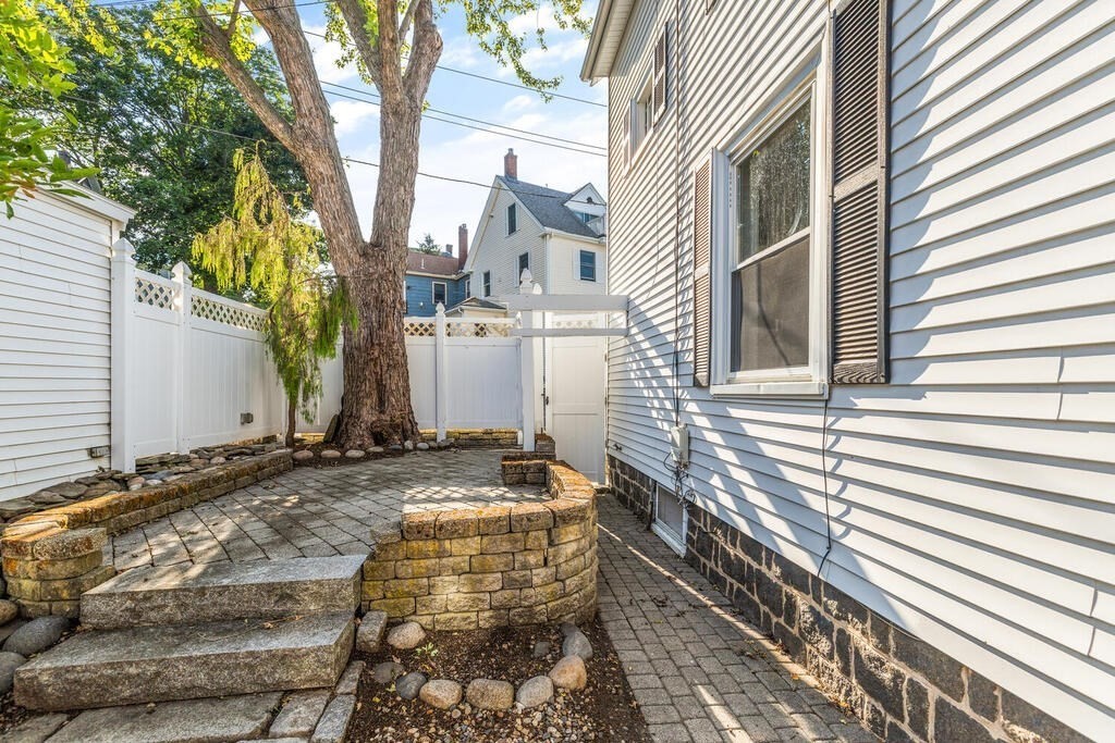 1 Shore Avenue Salem, MA 01970 - Photo 32 of 42 a view of a backyard of the house