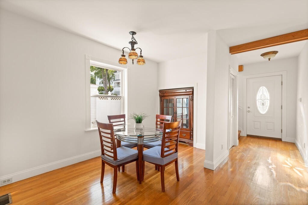 1 Shore Avenue Salem, MA 01970 - Photo 5 of 42 a view of a dining room with furniture and wooden floor
