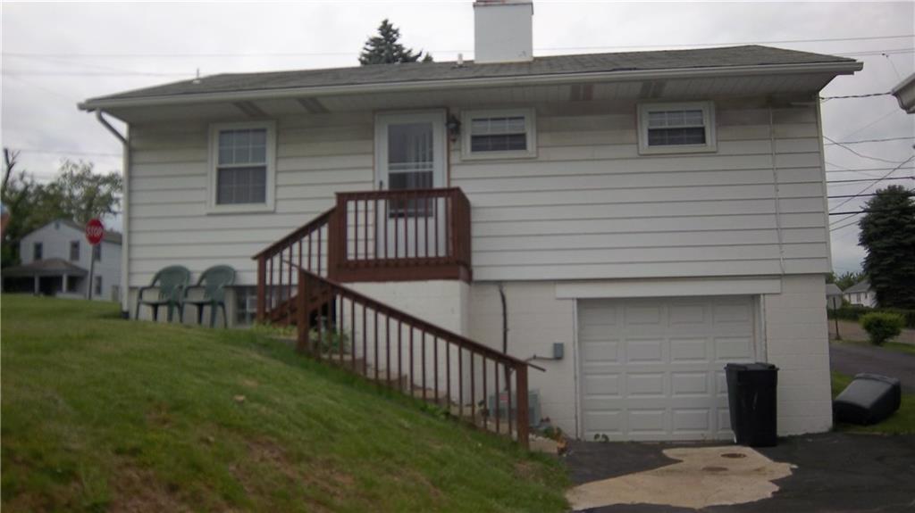 1710 Maratta Road Aliquippa, PA 15001 - Photo 16 of 17 Rear view/one car integral garage