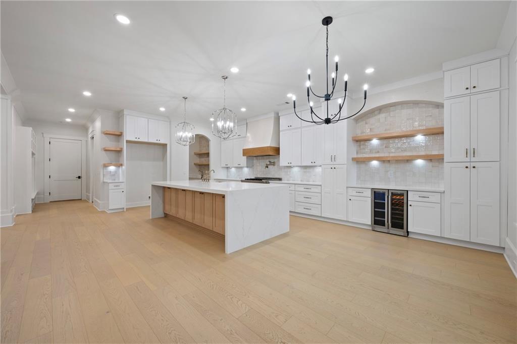 3287 Hall Road Dacula, GA 30019 - Photo 20 of 74 a view of a kitchen with a chandelier