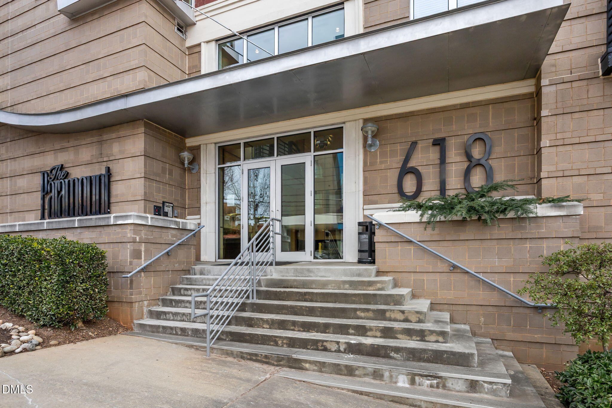 618 North Boylan Avenue, Unit 702 Raleigh, NC 27603 - Photo 34 of 42 a view of a building with entryway and windows