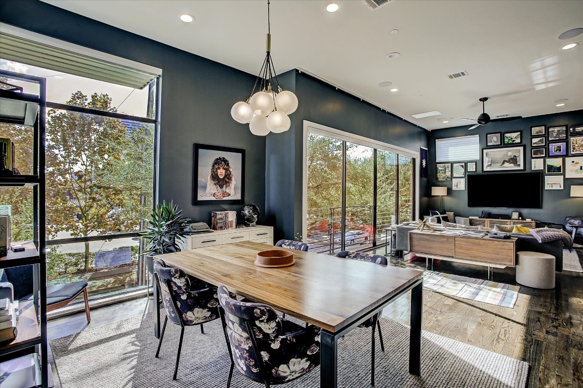 1004 California Street, Unit 101 Houston, TX 77006 - Photo 10 of 27 a view of a dining room with furniture window and outside view