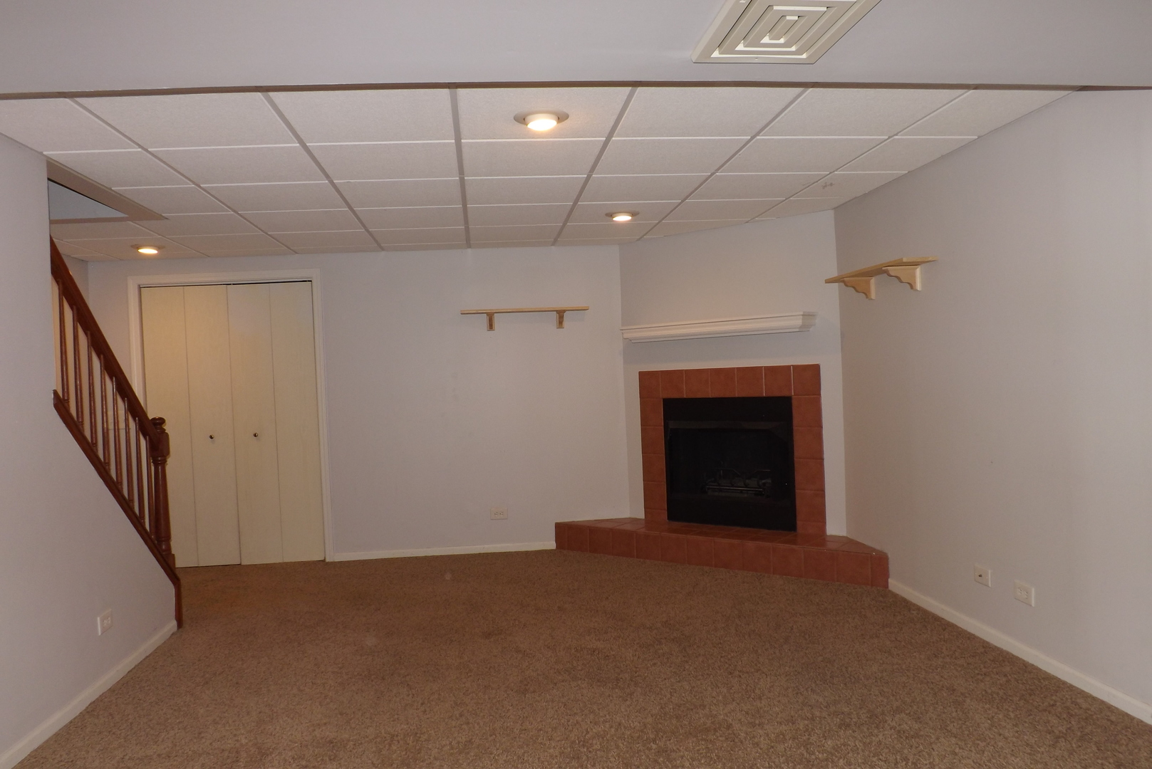 433 Prairie Valley Street Elburn, IL 60119 - Photo 20 of 21 a view of an empty room with a fireplace