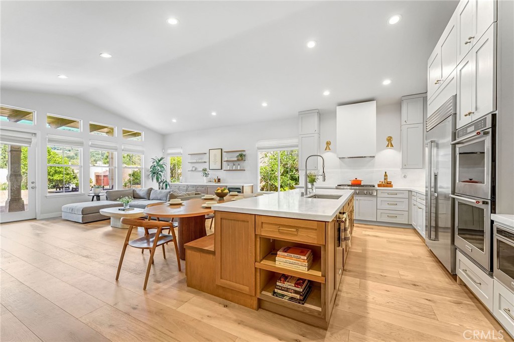 2269 Shady Oaks Road Glendora, CA 91741 - Photo 16 of 62 a room with stainless steel appliances lots of counter top space and furniture