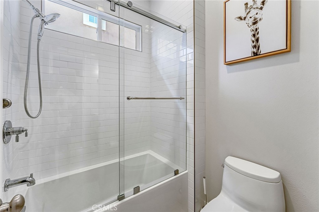 2269 Shady Oaks Road Glendora, CA 91741 - Photo 34 of 62 a bathroom with a shower and a toilet
