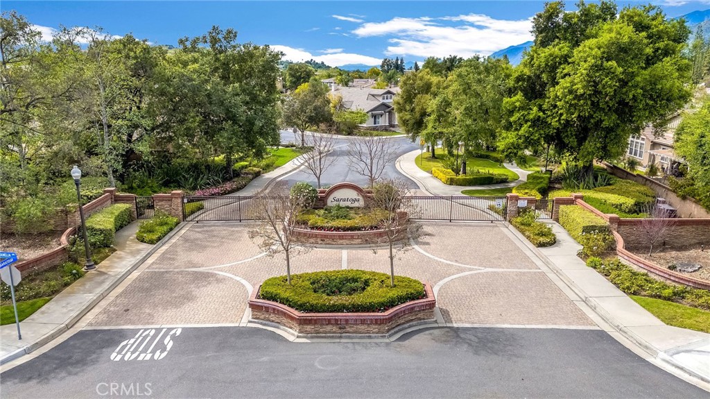 2269 Shady Oaks Road Glendora, CA 91741 - Photo 61 of 62 an aerial view of a house with garden space and street view