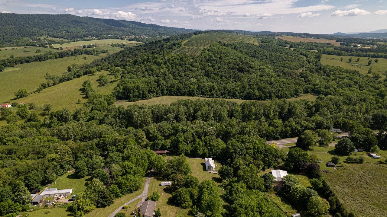 13573 Cooley Spring Lane Broadway, VA 22815 - Photo 36 of 63 a view of a city with lush green forest