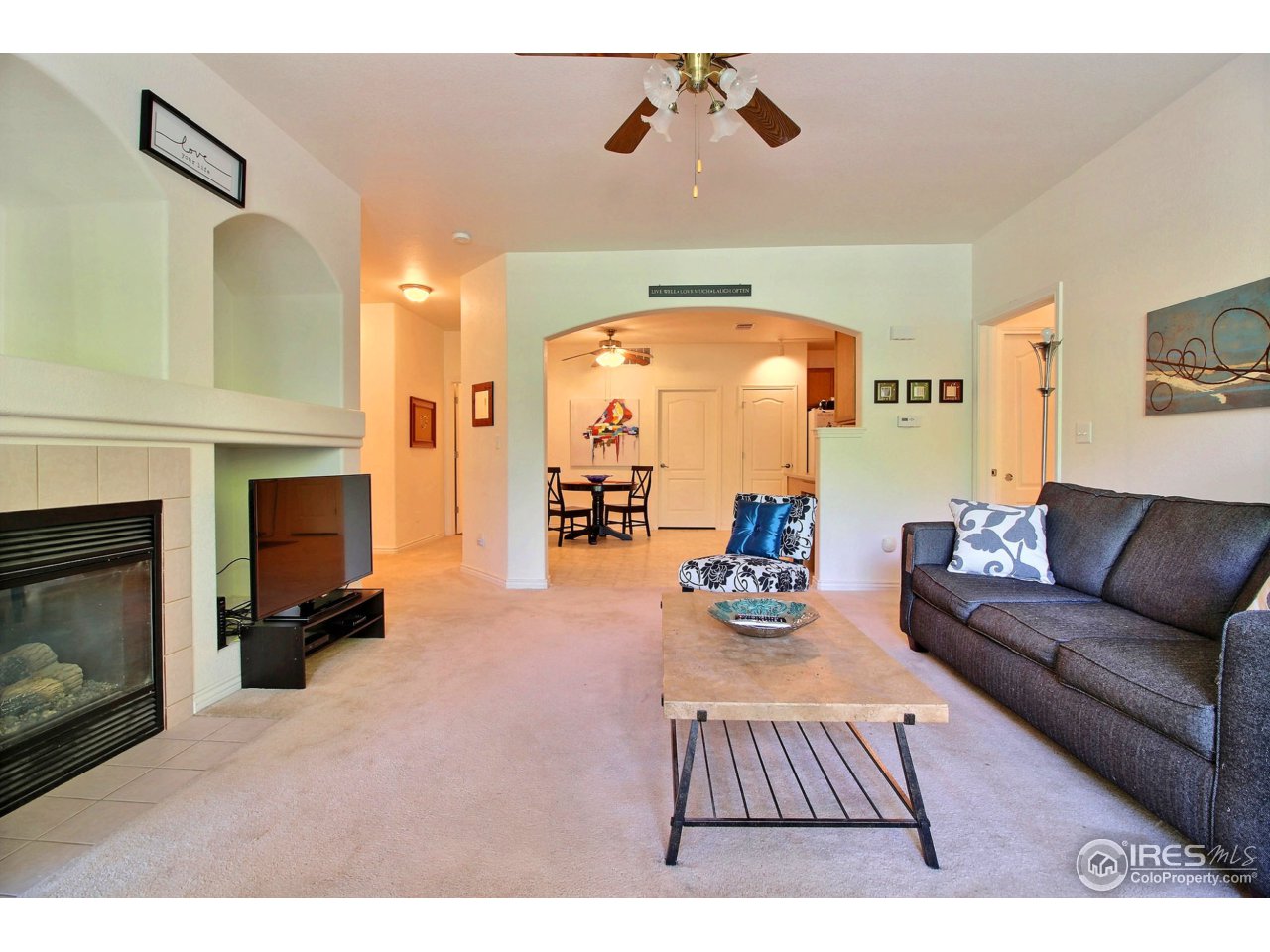 4672 West 20th Road, Unit 2211 Greeley, CO 80634 - Photo 6 of 19 Gas Fireplace
