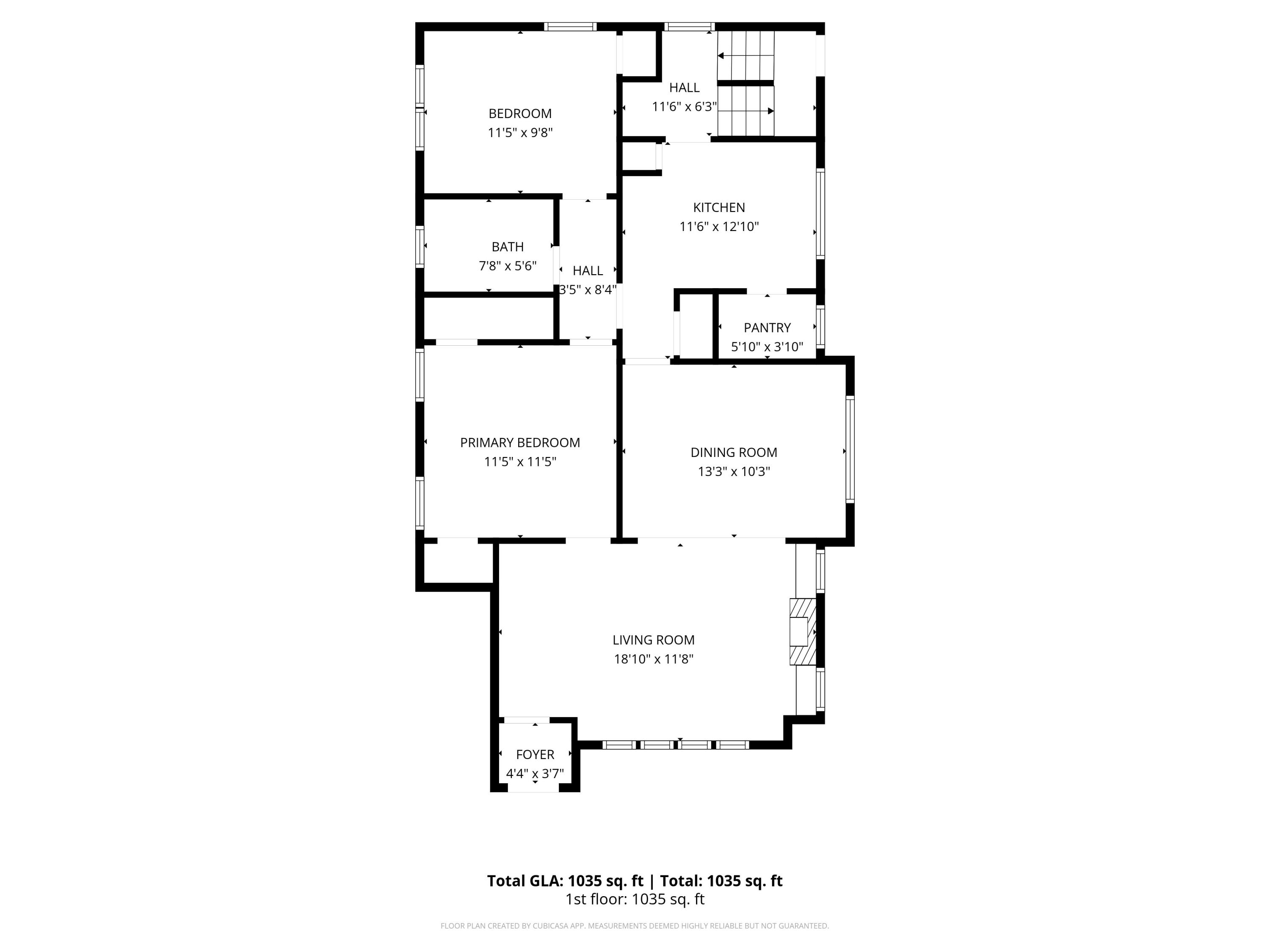 3034 North 53rd Street, Unit 3036 Milwaukee, WI 53210 - Photo 16 of 17 UPPER - FRONT STAIRS MISSING FROM DIAGRAM