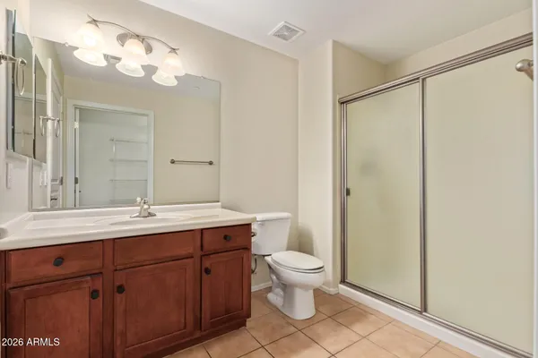 a view of small space with racks on the wall