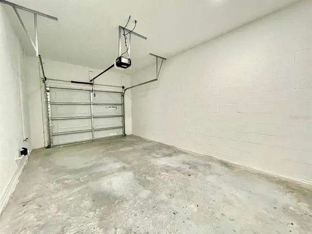 a view of a room with an empty space