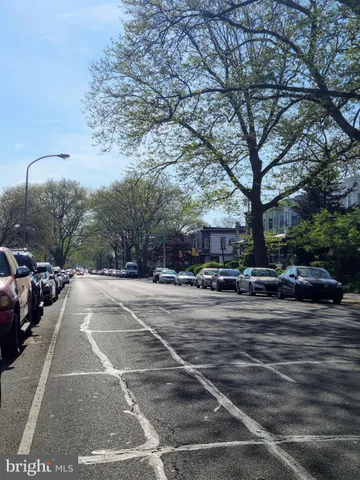 a view of a city street