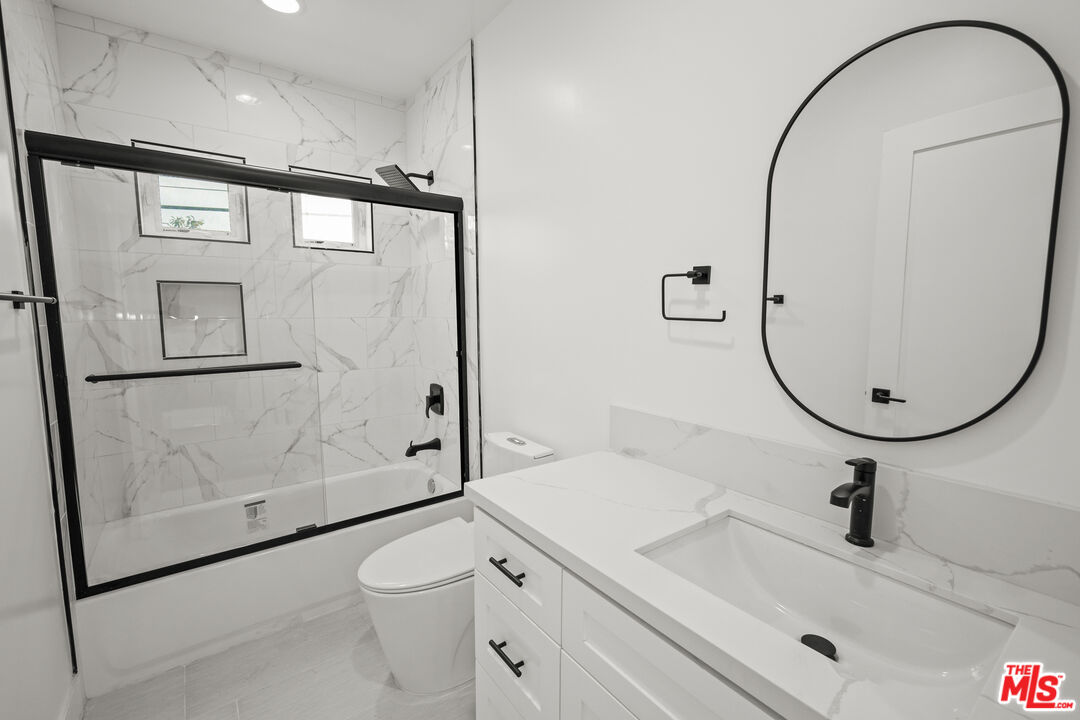 2700 Fletcher Drive, Unit A Los Angeles, CA 90039 - Photo 27 of 33 a bathroom with a sink a toilet and shower