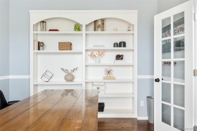 a view of a living room