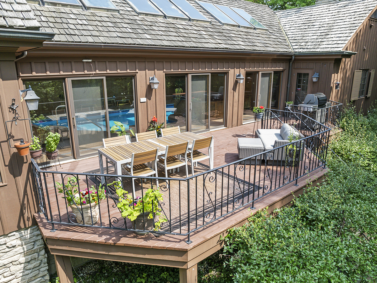 1931 Camphill Circle Inverness, IL 60067 - Photo 13 of 55 a view of a chairs and table in the patio