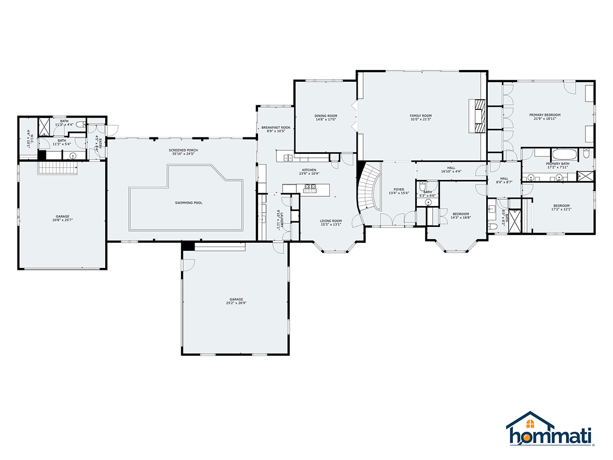 1931 Camphill Circle Inverness, IL 60067 - Photo 53 of 55 a picture of floor plan