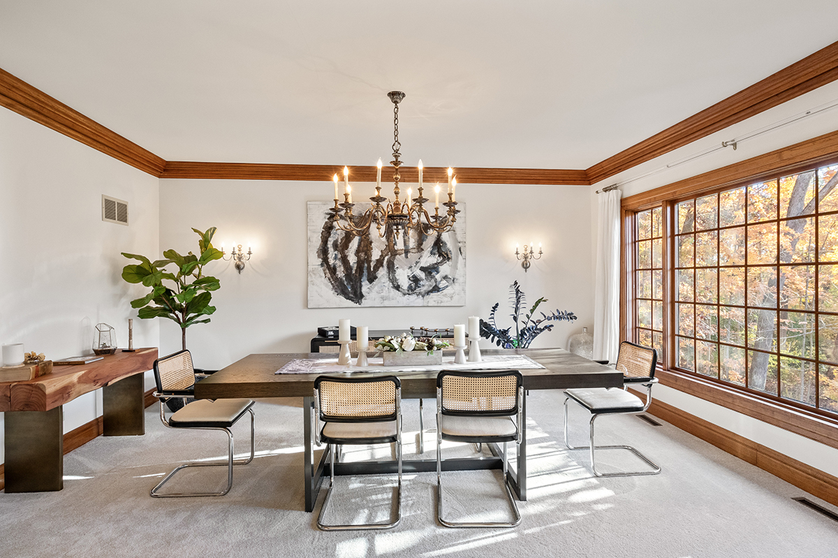 1931 Camphill Circle Inverness, IL 60067 - Photo 9 of 55 a view of a dining room with furniture window and outside view