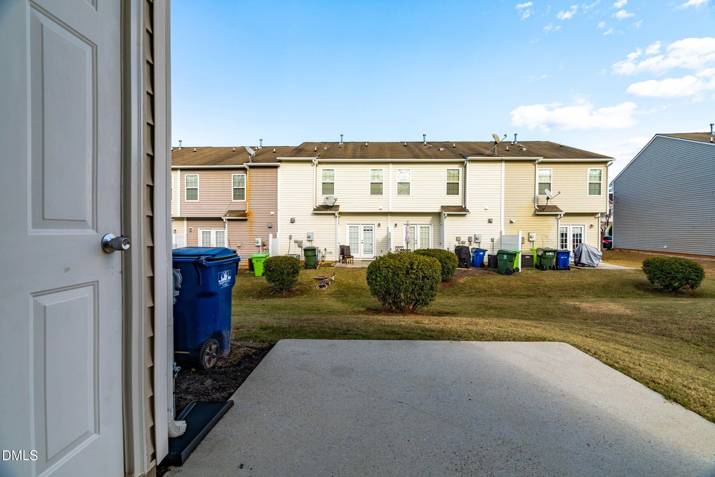 8320 Boca Point Raleigh, NC 27616 - Photo 26 of 28 a view of a porch with a flat screen tv and outdoor view