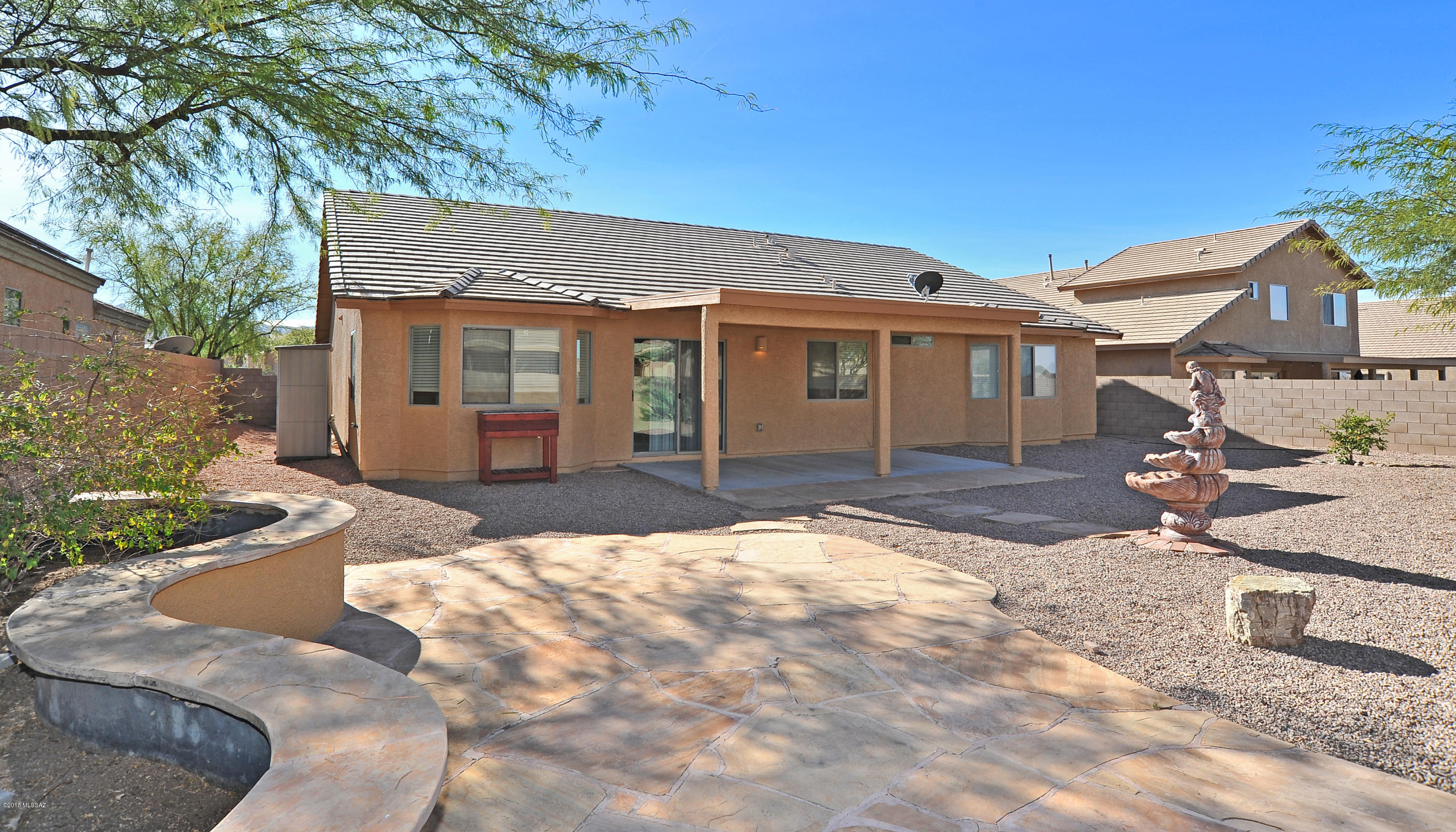 558 West Chatfield Street Vail, AZ 85641 - Photo 26 of 31 a front view of a house with a yard