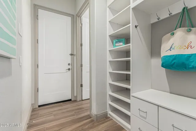 a view of an outdoor seating area