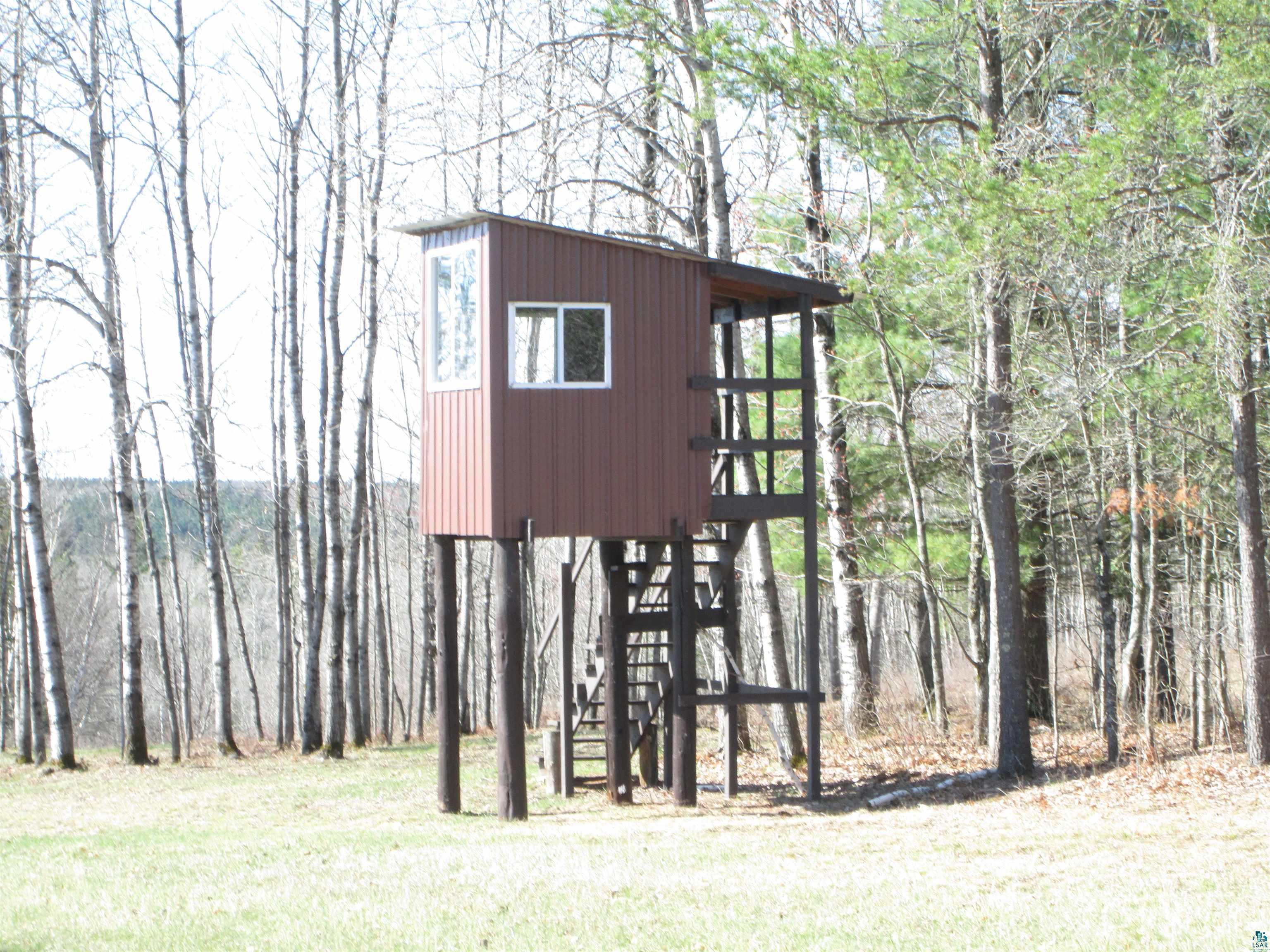 8882 Shortcut Road Lake Nebagamon, WI 54849 - Photo 30 of 47 wild life observation tower