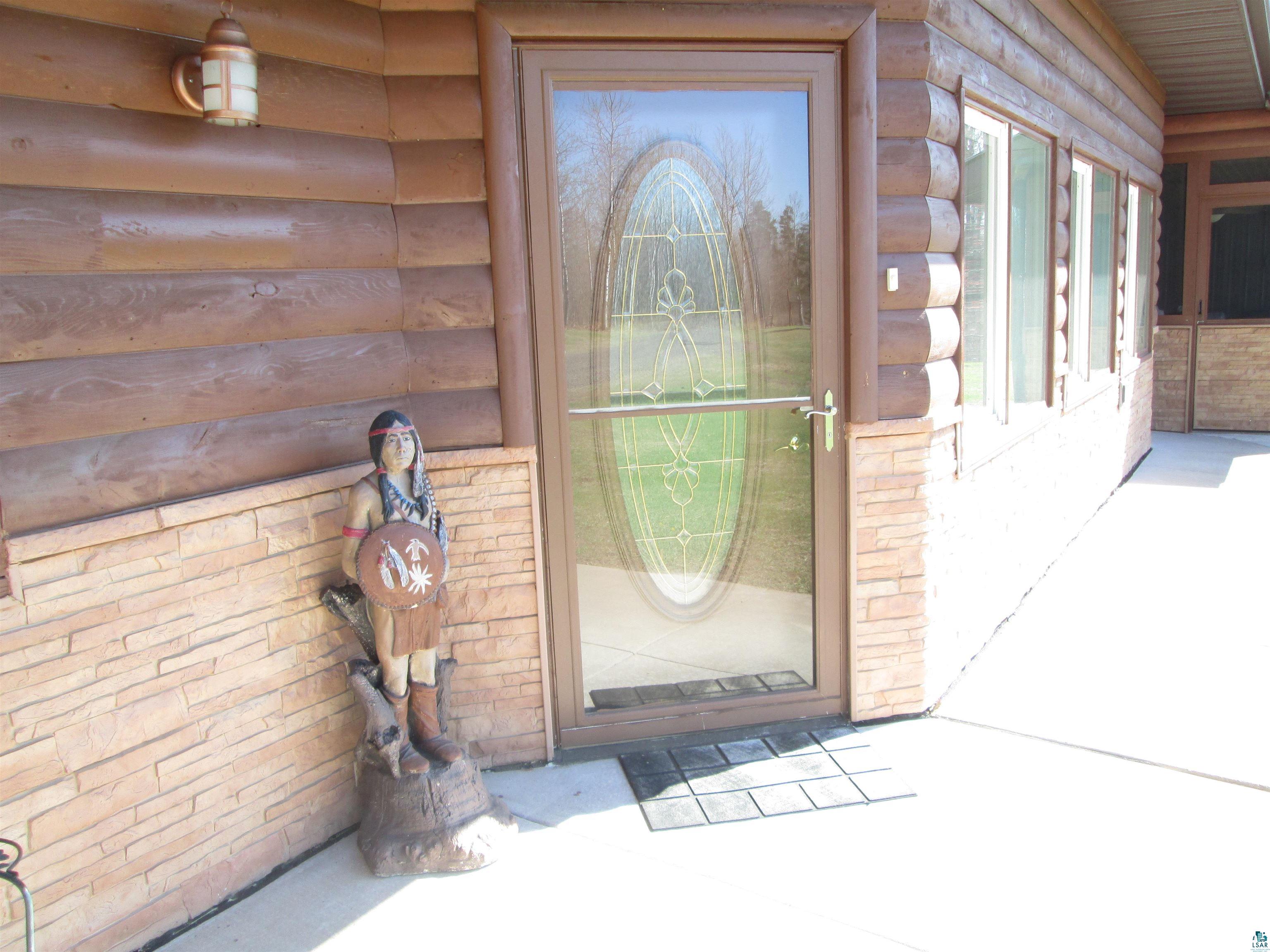 8882 Shortcut Road Lake Nebagamon, WI 54849 - Photo 3 of 47 View of property entrance