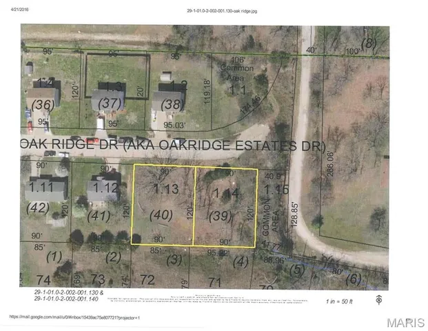 $24,850 | 0 Oakridge Estate, St. Clair, MO 63077