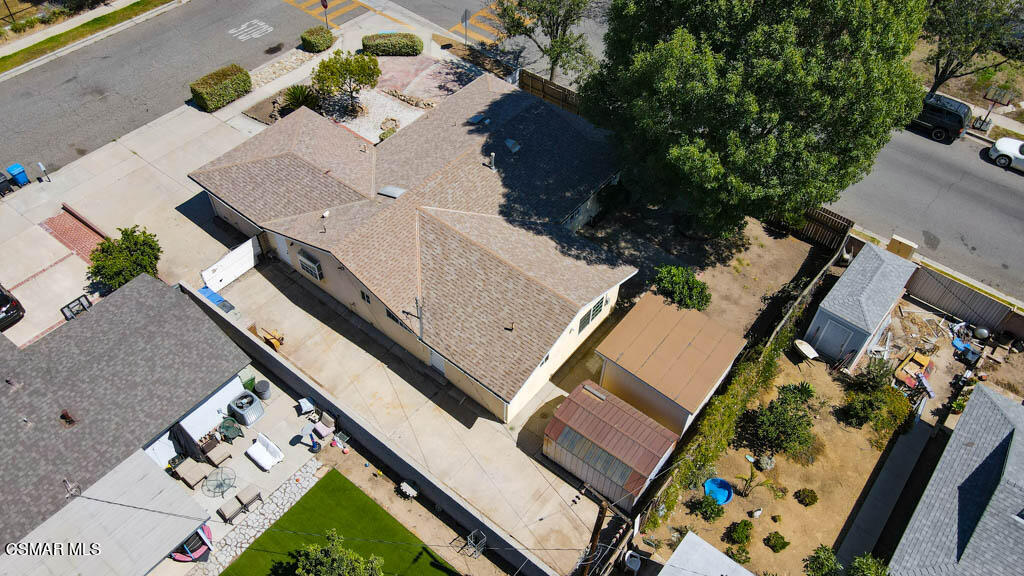 2039 Madrone Street Simi Valley, CA 93065 - Photo 29 of 35 an aerial view of a house with a garden